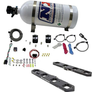 Nitrous Express Direct Port Plate System w/ 10lb Bottle: Fits Dodge / Jeep (03-26)