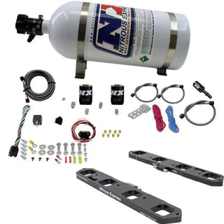 Nitrous Express Direct Port Plate System w/ 10lb Bottle: Fits Dodge / Jeep (03-26)