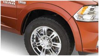 Bushwacker OE Style Fender Flares 4pc (REAR): Fits Most Dodge Ram 1500 Models (2009-2018) - Black