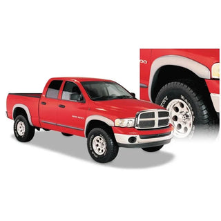 Bushwacker OE Style Fender Flares 4pc (F&R): Dodge Ram 1500 / 2500 / 3500 (02-05) - Black