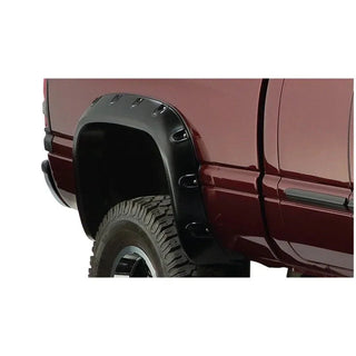 Bushwacker Pocket Style Fender Flares 2pc (REAR): Fits Dodge Ram 1500/2500/3500 (94-02) - Black