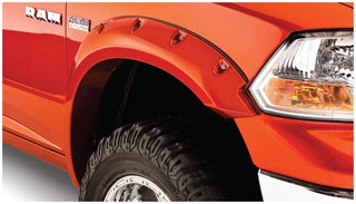 Bushwacker Pocket Style Fender Flares 4pc (F&R): Dodge Ram 1500 (09-18) - Black