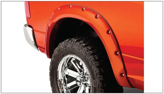 Bushwacker Pocket Style Fender Flares 4pc (F&R): Dodge Ram 1500 (09-18) - Black
