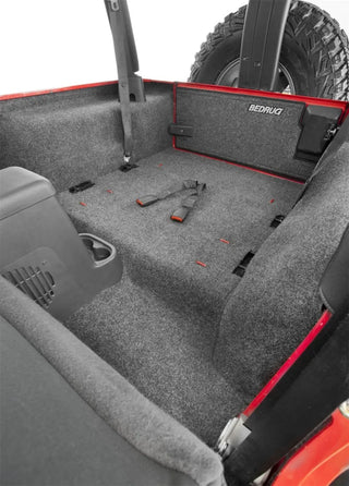 BedRug Rear Cargo Kit (REAR): Jeep Wrangler 1997-2006 w/ Tailgate