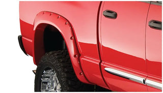 Bushwacker Pocket Style Fender Flares 4pc - Black: Dodge Ram 1500 / 2500 / 3500 (06-09)