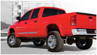 Bushwacker Pocket Style Fender Flares 4pc - Black: Dodge Ram 1500 / 2500 / 3500 (06-09)