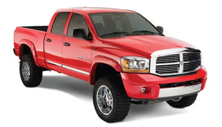 Bushwacker Pocket Style Fender Flares 4pc - Black: Dodge Ram 1500 / 2500 / 3500 (06-09)