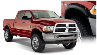 Bushwacker Pocket Style Fender Flares 4pc (76.3/98.3in Bed) - Black: Dodge Ram 2500 / 3500 (10-19)