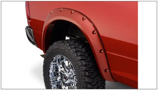 Bushwacker Pocket Style Fender Flares 4pc (76.3/98.3in Bed) - Black: Dodge Ram 2500 / 3500 (10-19)