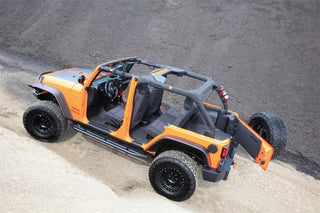 BedRug BedTred Floor Kit (FRONT): Jeep Wrangler JK (2007-2018) w/ Heat Shields