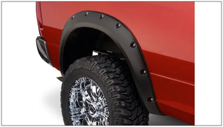 Bushwacker Pocket Style Fender Flares 4pc (76.3/98.3in Bed) - Black: Dodge Ram 2500 / 3500 (10-19)