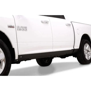 Bushwacker Trail Armor Rocker Panel and Sill Plate Cover - Black: Dodge Ram 2500 / 3500 (2009-2019)