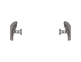 Artec Industries High Clearance Comp Rear Bumper Corner Pods: Jeep Gladiator / Wrangler