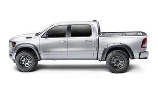 Bushwacker Forge Style Fender Flares 4pc - Black: Fits Most Dodge Ram Models (1994-2002)