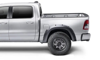 Bushwacker Forge Style Fender Flares 4pc (F&R): Fits Dodge Ram 1500 / 2500 / 3500 (02-09) - Black