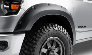 Bushwacker Forge Style Fender Flares 4pc (F&R): Fits Dodge / Ram 1500 (94-18) - Black