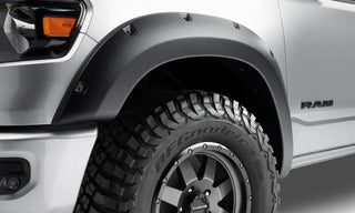 Bushwacker Forge Style Fender Flares 4pc: Dodge Ram 2500 / 3500 (2010-2018) - Black
