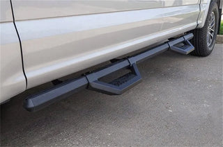 Dee Zee Hex Series Aluminum Crew Cab Side Steps: Fits most Ram & Jeep Models