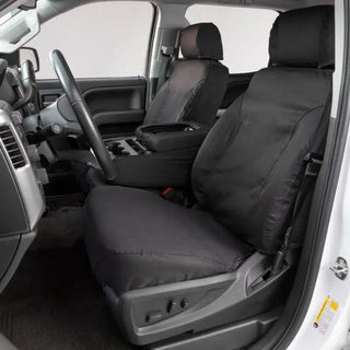 Covercraft Polycotton SeatSaver Seat Covers (FRONT): Ram 1500 / 2500 / 3500 (11-16) - Charcoal