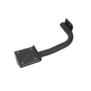 Dee Zee Cast Aluminum Side Box Step for Ram 1500 (2019-2024) - Black Powder Coat