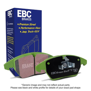 EBC Greenstuff Front Brake Pads: 300C / Challenger / Charger / Magnum 3.5L V6 2005 - 2010