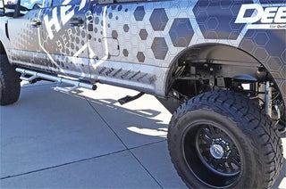Dee Zee Cast Aluminum Side Box Step for Ram 1500 (2019-2024) - Black Powder Coat