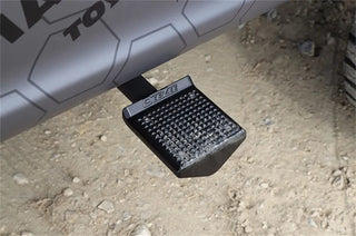 Dee Zee Cast Aluminum Side Box Step for Ram 1500 (2019-2024) - Black Powder Coat
