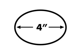 Dee Zee UltraBlack 4in Oval Steel Side Steps: Fits Most Dodge / Ram 1500-3500 Models (2009-2023)