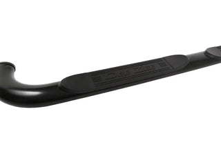 Dee Zee UltraBlack Steel 4in Oval Tubular Side Steps: Fits Dodge / Ram (09-23) - Black