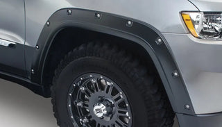 Bushwacker Pocket Style Fender Flares 4pc (REAR): Jeep Grand Cherokee (11-18) - Black