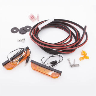 Bushwacker Universal 2-Wire LED Marker Light Kit for Flat Style Flares: Jeep Wrangler (2007-2018)