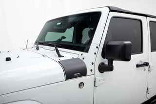 Bushwacker Trail Armor Cowl Guard: Fits Most Jeep Wrangler / Gladiator Models (2018-2024) - Black