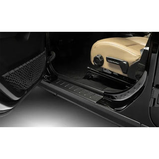 Bushwacker Trail Armor Rocker Panel & Sill Plate Cover: Jeep Wrangler (18-24) - Black