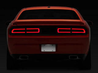 Raxiom Smoked LED Tail Lights Black Housing: Dodge Challenger 2008-2014