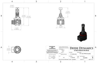 Diode Dynamics SL2 White LED Bulbs (Pair)