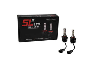 Diode Dynamics Yellow SL2 LED Bulbs (PAIR): Fits Chrysler / Dodge / Jeep / Ram (10-24)