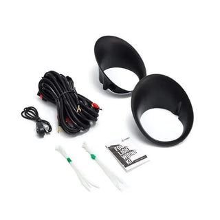 AlphaRex Bezel & Wiring Kit: Dodge Durango / Ram 1500 / 2500 / 3500 (02-09)