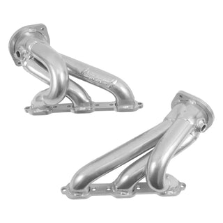 BBK 1-5/8" Shorty Headers Silver Ceramic (FRONT): Dodge Challenger / Charger / 300 2006-2010 3.5L