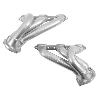 BBK 1-5/8" Shorty Headers Silver Ceramic (FRONT): Dodge Challenger / Charger / 300 2006-2010 3.5L
