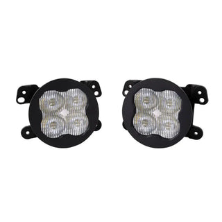 Diode Dynamics SS3 Pro Type M White SAE Fog Kit (F&R): Fits Chrysler / Dodge / Jeep (05-24)