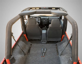 BedRug Rear 4pc Cargo Kit w/ Tailgate and Tub Liner: Jeep Wrangler LJ Unlimited 2004-2006