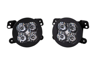 Diode Dynamics SS3 Sport Type M Kit Yellow SAE Fog (F&R): Fits Chrysler / Dodge / Jeep (05-24)