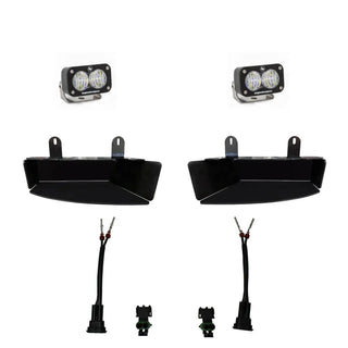 Baja Designs S2 Sport Fog Pocket Kits: Ram 2500 / 3500 2019-2024 - White