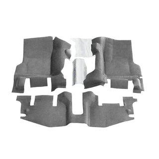 BedRug Front 3pc BedTred Floor Kit (FRONT): Jeep Wrangler 1997-2006