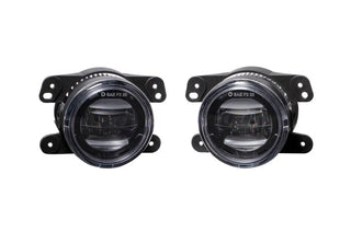 Diode Dynamics Elite Series Type M White Fog Lamps (PAIR): Fits Chrysler / Dodge / Jeep (05-24)