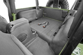 BedRug Rear 4pc BedTred Cargo Kit: Jeep Wrangler 1997-2006 w/ Tailgate