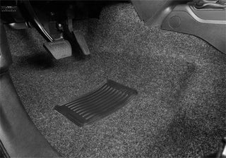 BedRug Front 2 Pc Floor Kit: Jeep Wrangler (18-24) w/ Heat Shields