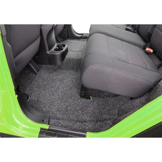 BedRug Rear Cargo Kit: Jeep Wrangler (18-24) w/ Gap Hider