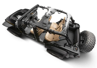 BedRug Front Floor Kit: Jeep Wrangler JK 2018 / Wrangler (18-24) (BTJL18F4)