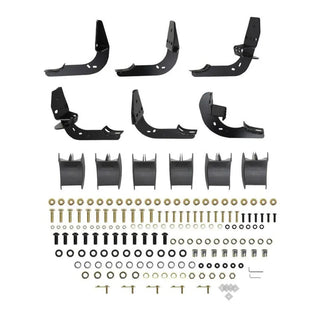 Westin Black PRO TRAXX 5 WTW Oval Nerf Step Bars: Fits Dodge Ram (09-24)